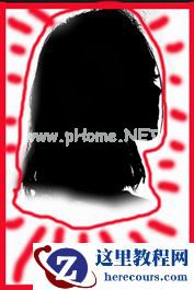 Photoshop创意合成从人物头像中长出的花朵