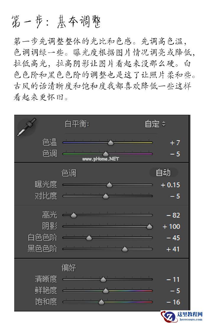 LR调出外景人像电影胶片艺术效果