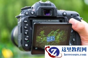 轻便小巧 尼康中阶单反D7500外观评测