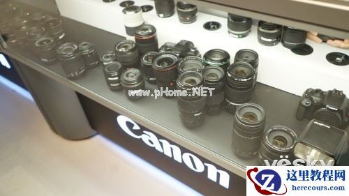 全线产品展出CES佳能展台速览