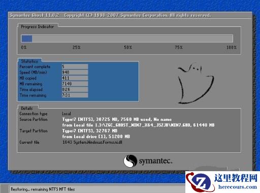 雨林木风win7旗舰版硬盘安装的操作步骤教程