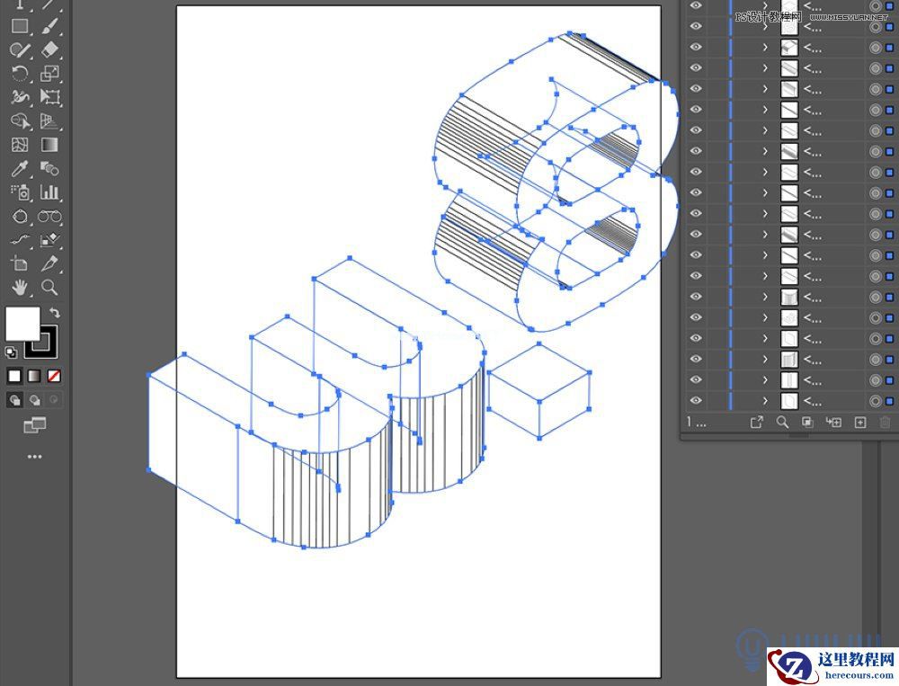 PS结合AI设计立体风格38妇女节海报