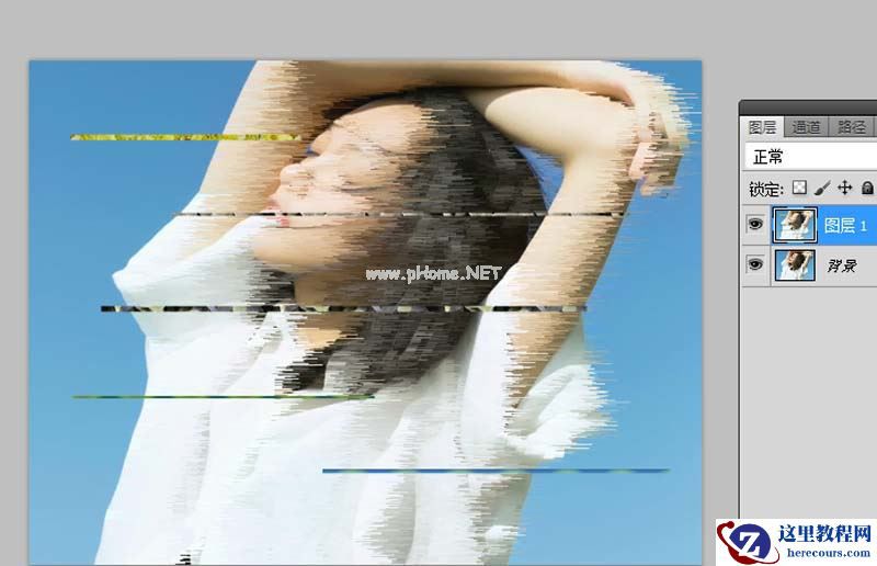 ps怎么设计动态的抖音风格图片效果?