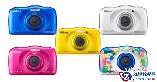 尼康发布新款三防数码相机:时尚时尚最时尚