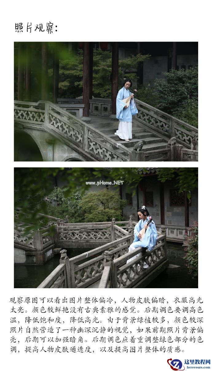 LR调出外景人像电影胶片艺术效果