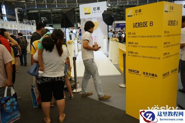 P&I2016：探访尼康展台 现场体验最新产品