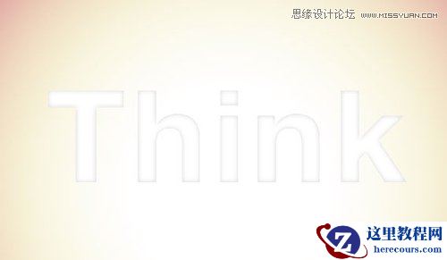 Photoshop制作清新活力的立体文字教程