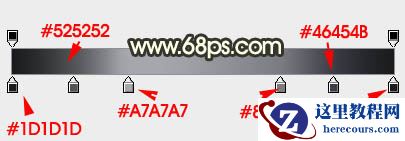 Photoshop制作时尚大气的51金属字教程