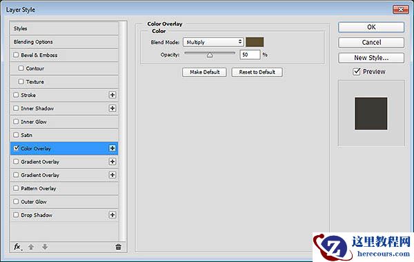 Photoshop制作唯美的秋季枫叶艺术字教程