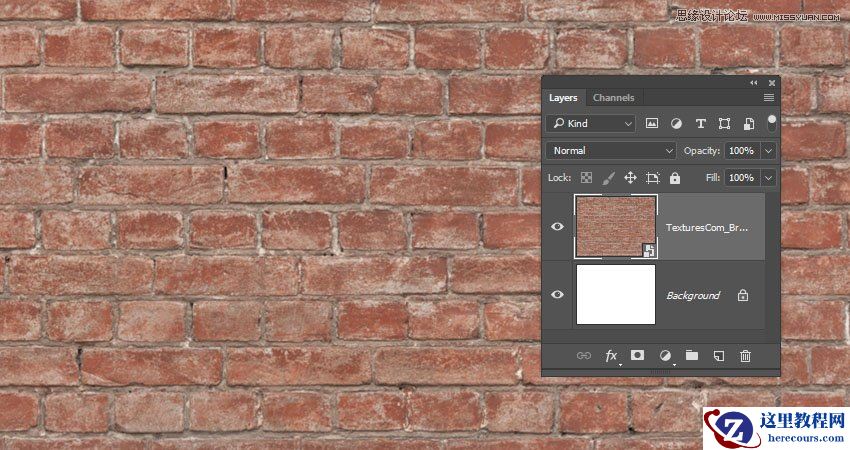 Photoshop制作复古风格的灯泡艺术字