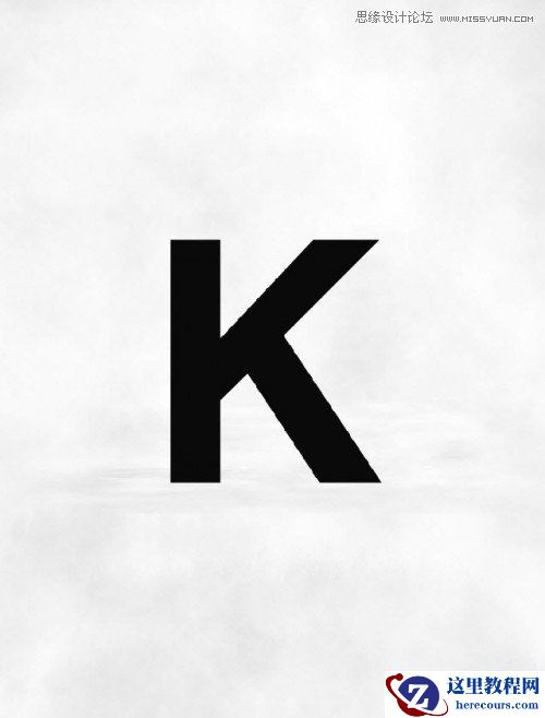 Photoshop制作黑白风格的抽象艺术字教程