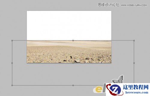 Photoshop制作沙漠中的钢筋立体字教程