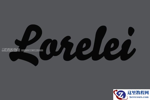 Photoshop制作边缘发光的纹理字教程