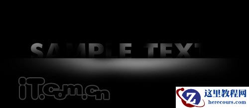 Photoshop制作粒子发光的艺术字教程