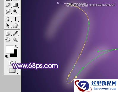 Photoshop制作超酷的手绘霓虹字教程