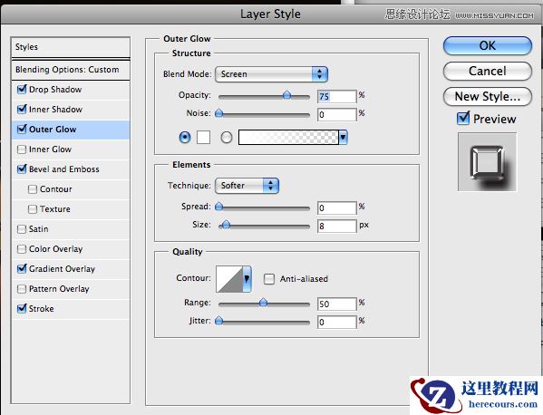 Photoshop制作金属效果的卡通字教程