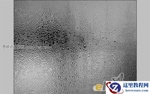 Photoshop打造玻璃窗上的潮湿文字