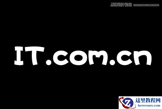 Photoshop图层样式制作崩裂的文字