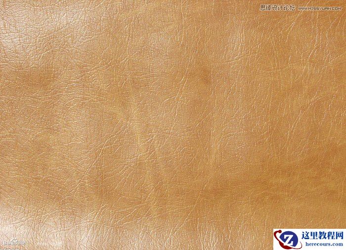 Photoshop制作缝线牛仔布纹效果艺术字