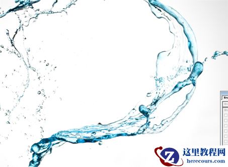 Photoshop设计迷人的液体字效果