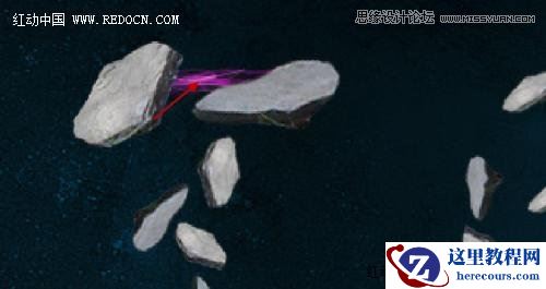 Photoshop使用画笔工具制作绚丽艺术字