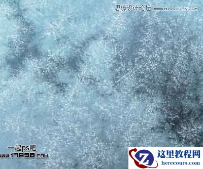 Photoshop制作高光塑料冰雪字教程