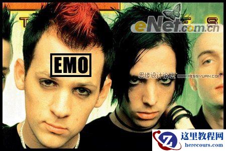 Photoshop给人物面部加上文字烙印