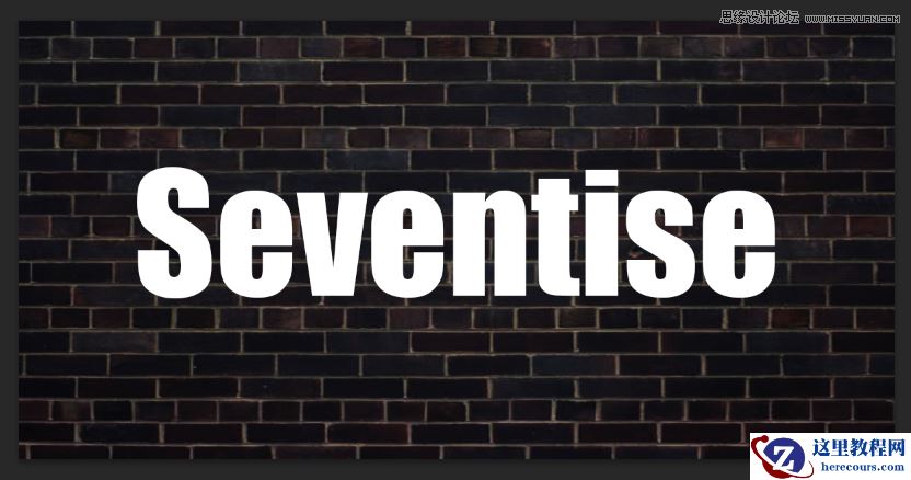 Photoshop制作绿色霓虹光效效果艺术字教程