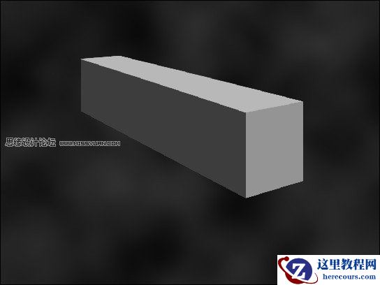 Photoshop制作超酷的3D立体传媒文字广告