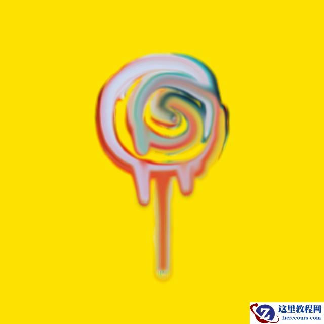 油漆文字：PS涂抹工具制作油漆艺术字