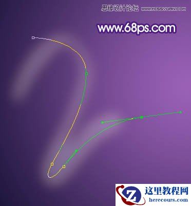 Photoshop制作超酷的手绘霓虹字教程