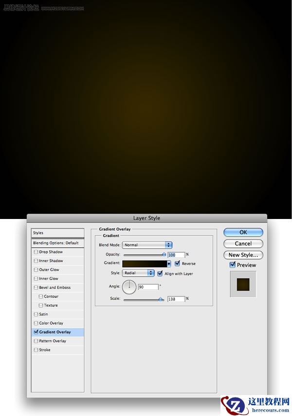 Photoshop制作金属文字效果教程