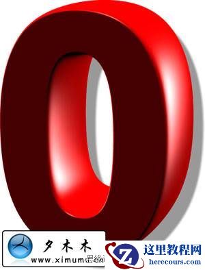 Photoshop制作3D版的2010文字特效