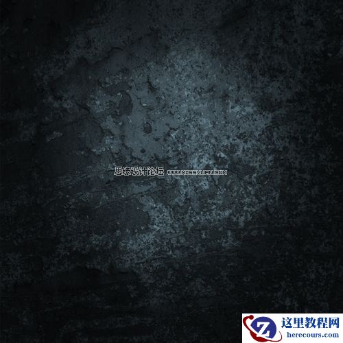 Photoshop设计一款锈渍金属文字