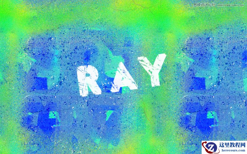 Photoshop制作颓废风格的艺术字教程