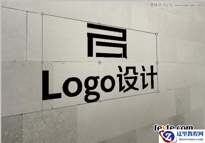 Photoshop制作立体效果的透视3D立体字