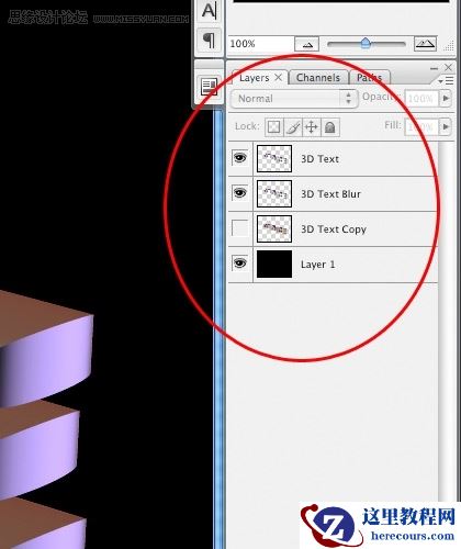 Photoshop制作令人惊叹的3D文字效果
