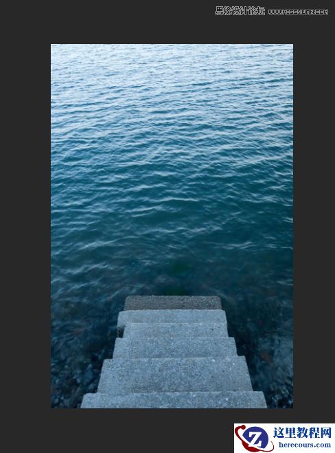 Photoshop制作创意的水中艺术字教程