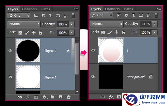 Photosho制作桃花装饰的春季艺术字教程
