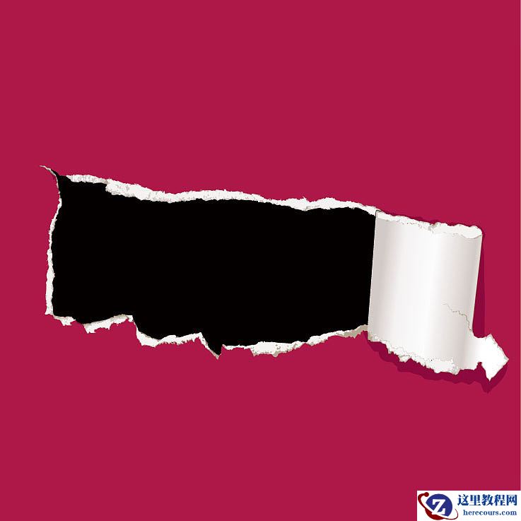 Photoshop制作立体撕纸主题艺术字教程