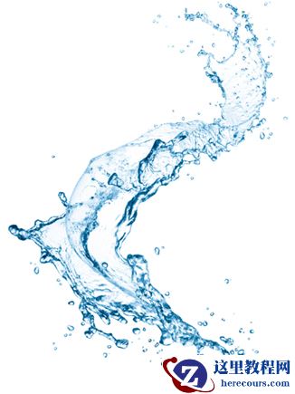 Photoshop设计迷人的液体字效果