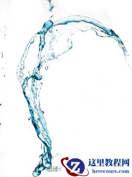 Photoshop制作奇趣的水花艺术字