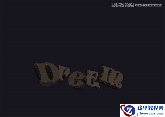 Photoshop结合AI制作梦境般的艺术字教程