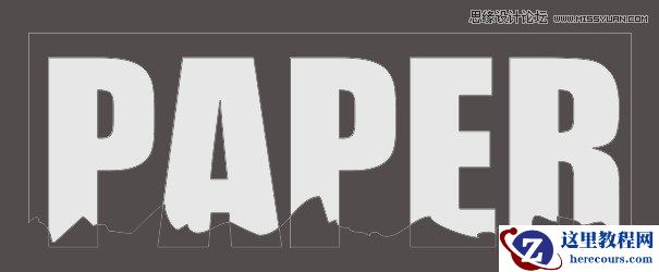 Photoshop设计贴纸效果的创意艺术字教程