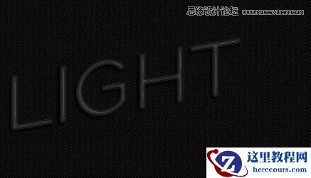 Photoshop设计酷炫的荧光字效教程