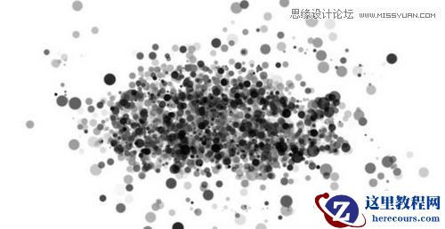 Photoshop制作水墨飞溅文字特效