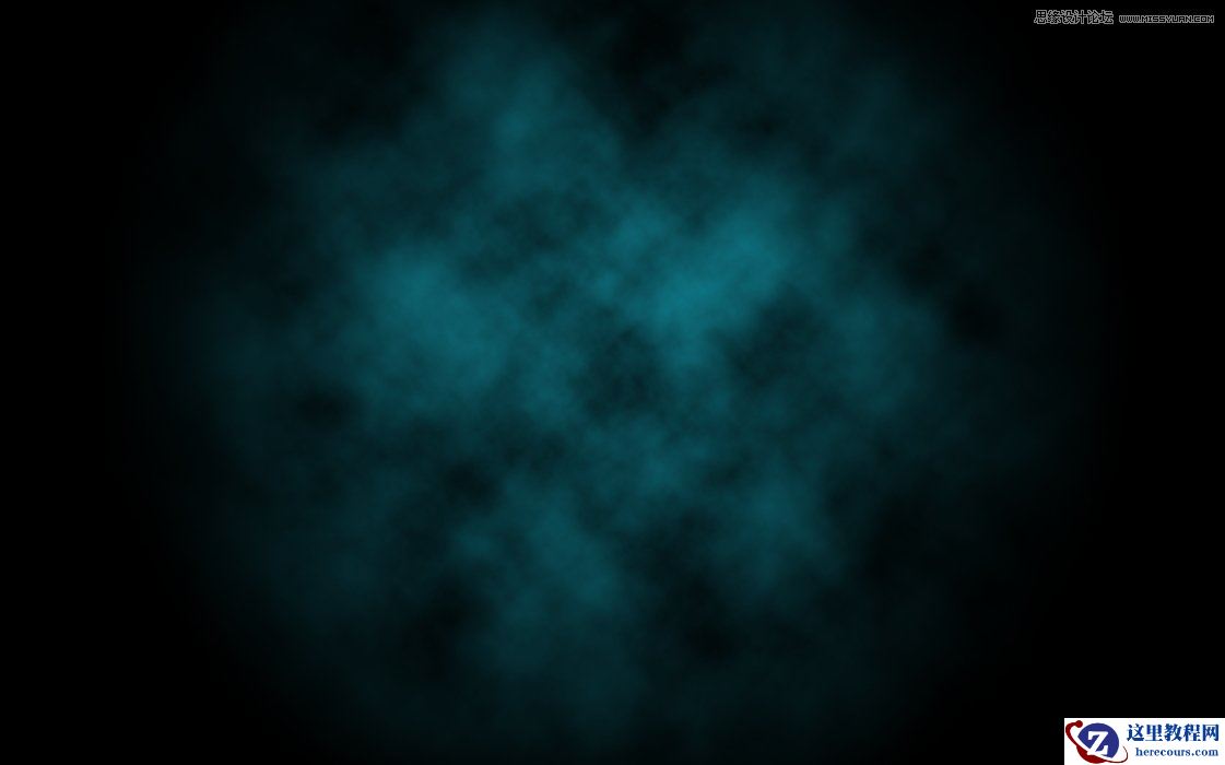 Photoshop制作蓝色光效的霓虹艺术字