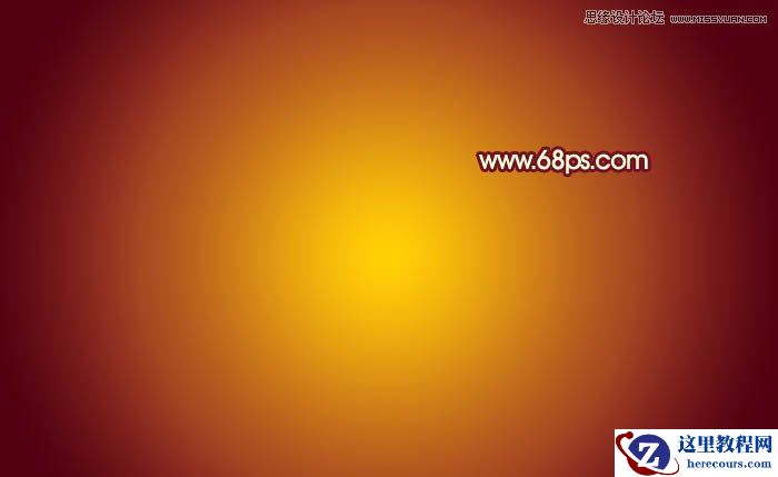 Photoshop制作质感的黄金立体字教程