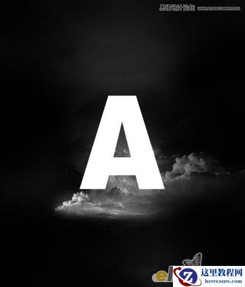 Photoshop制作火山爆发效果的字体教程