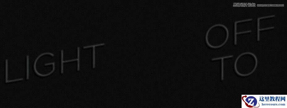 Photoshop设计酷炫的荧光字效教程